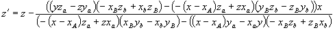 z´= ...