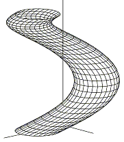 Plocha vinut�ho sloupku