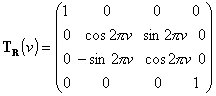 (2) - Matrix T(v)